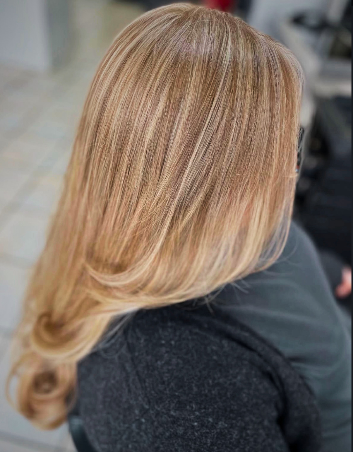 Silver-weißer Bob